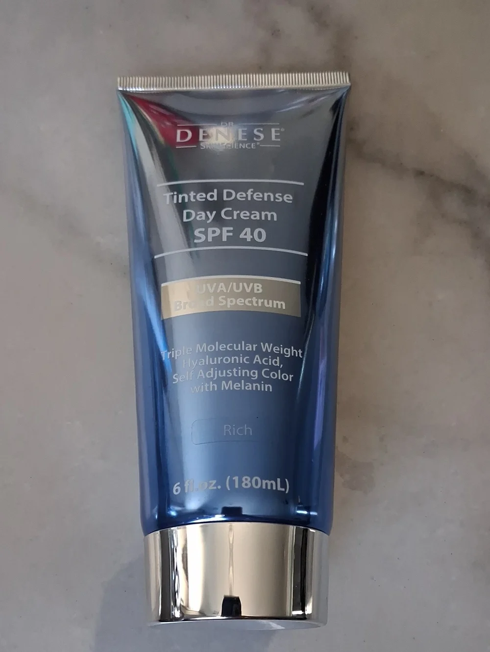 Dr Denese Tinted Defense Day Cream SPF 40  'RICH' NWOB